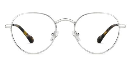 Zero Power Bluecut & Antiglare Computer Eyeglasses | Full Rim Round | For Men & Women | (Copy)