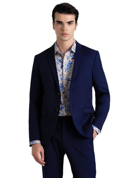 Single-Breasted Slim Fit Blazer