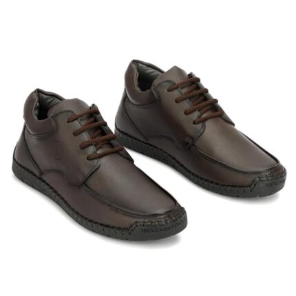 Shoes Synthetic Leather Lace-Up Moccasins Casual Loafers for Men