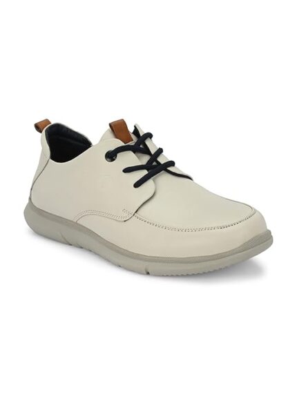 Men's Sneakers | Genuine Leather Casual Shoes | Trendy | Lightweight | Comfortable Fit