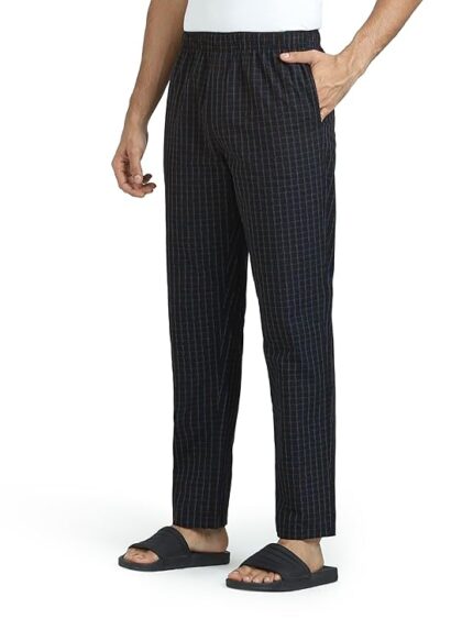 Men's Checkmate Combed Cotton Regular Fit Pyjama