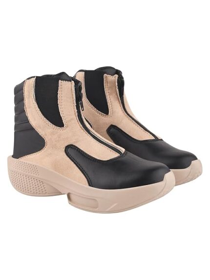 Women's & Girls Stylish Ankle Length Casual Boots with Zipper |