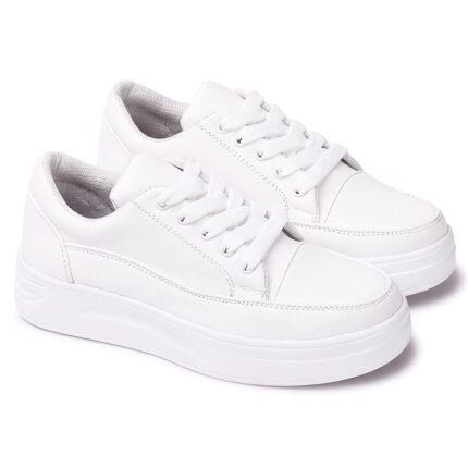 Women White Stylish Casual Shoes