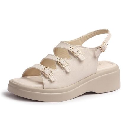 Women Stylish Slippers Wedges I Flat Slip on Sandals I Stylish and Casual for Everyday use I Comfortable & Lightweight for Girls & Ladies